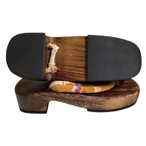 Geta paulownia wood sandals - oblong, narrow - Picture 5 of 8